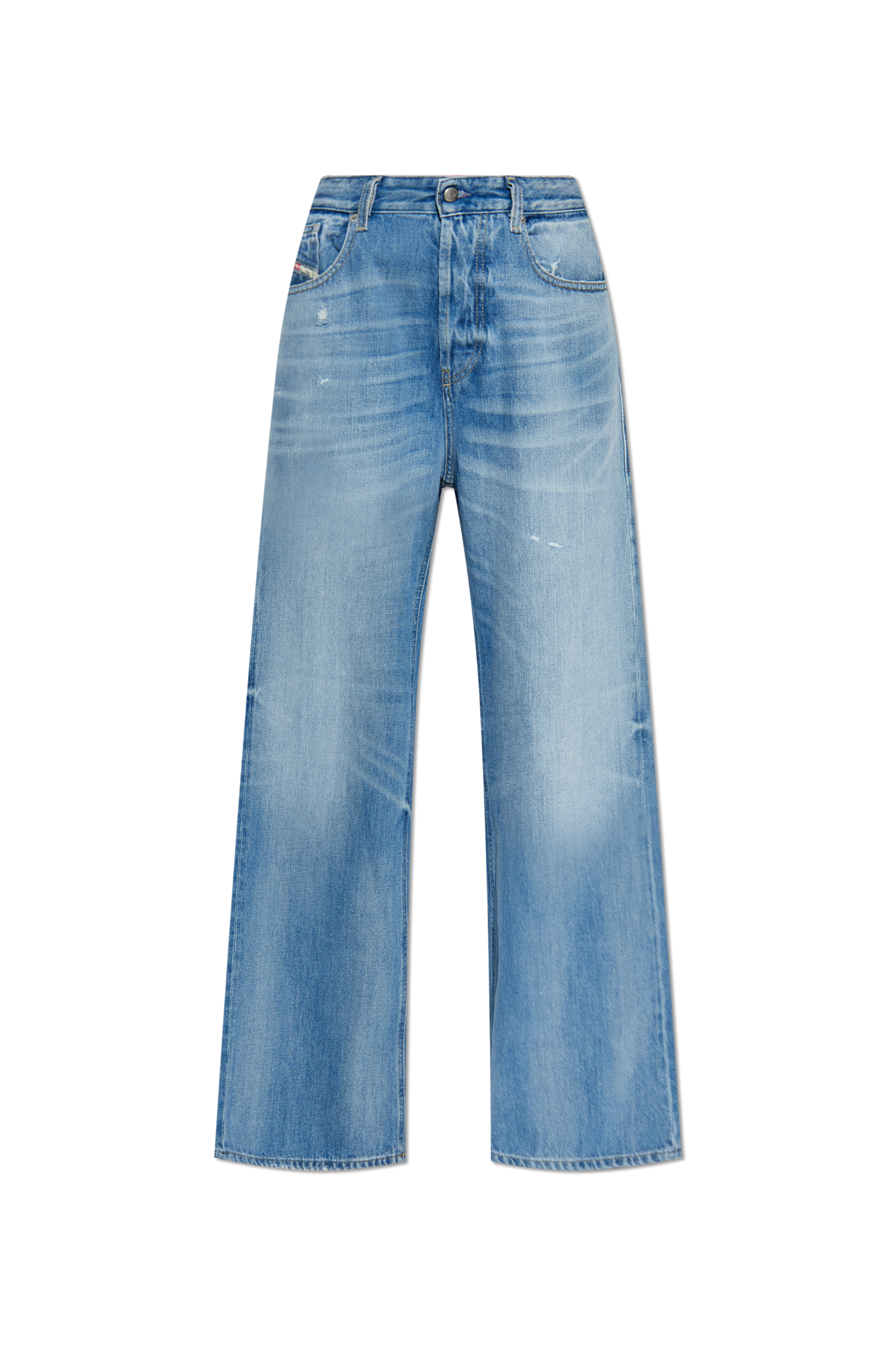 ★DIESEL★ 1996 D SIERRE DENIM PANTS BLUE A0692509H5701 Men's Oversize Straight Jeans 2001 D-Macro | Blue | Diesel